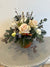 Christmas Arrangement ~ Terracotta with luxury nude Roses