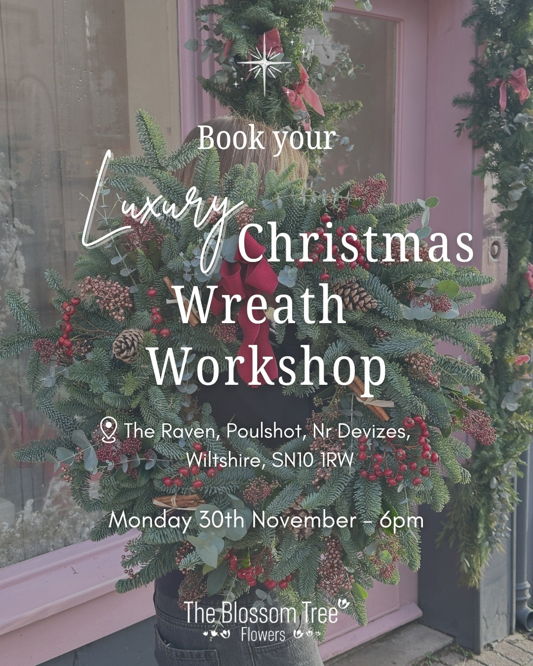 Christmas Wreath Workshop Wiltshire 