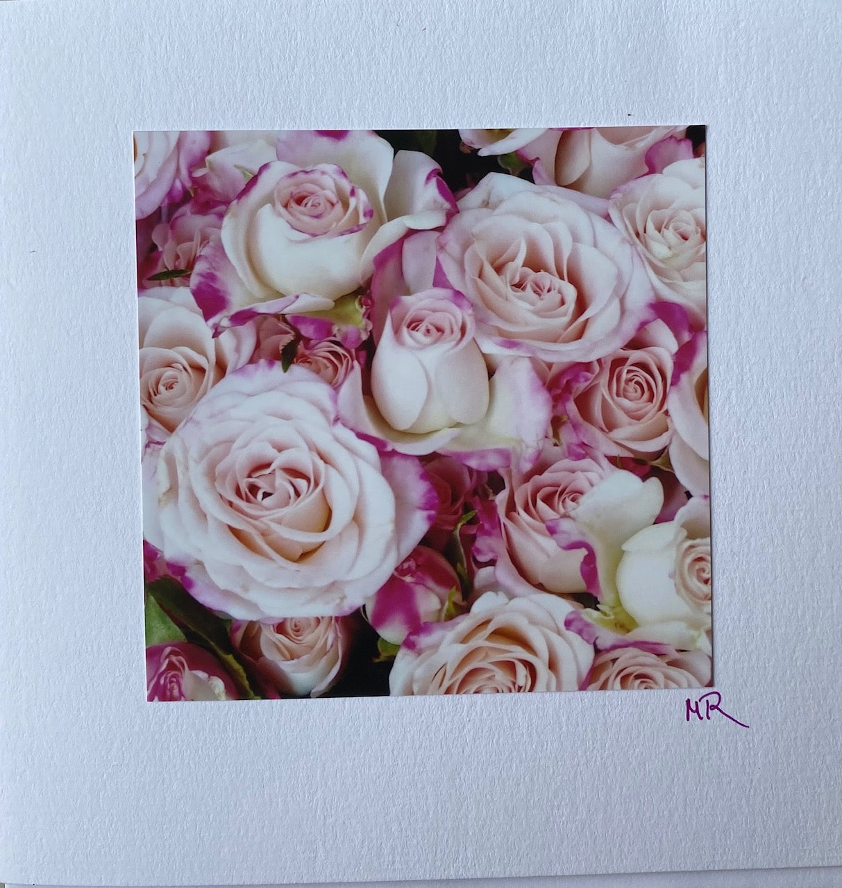 Blank Gift Card - Soft Spray Roses